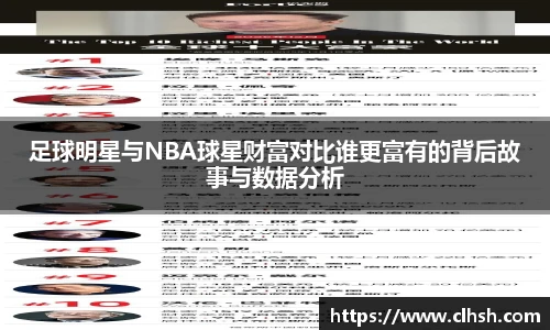 足球明星与NBA球星财富对比谁更富有的背后故事与数据分析